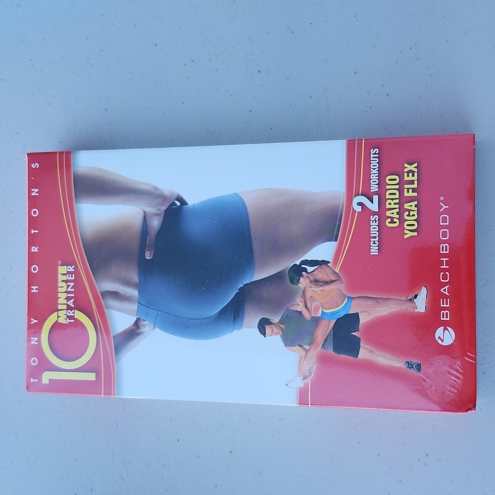 Beachbody Tony Horton's 10 Minute Trainer VHS Tape - New in Package